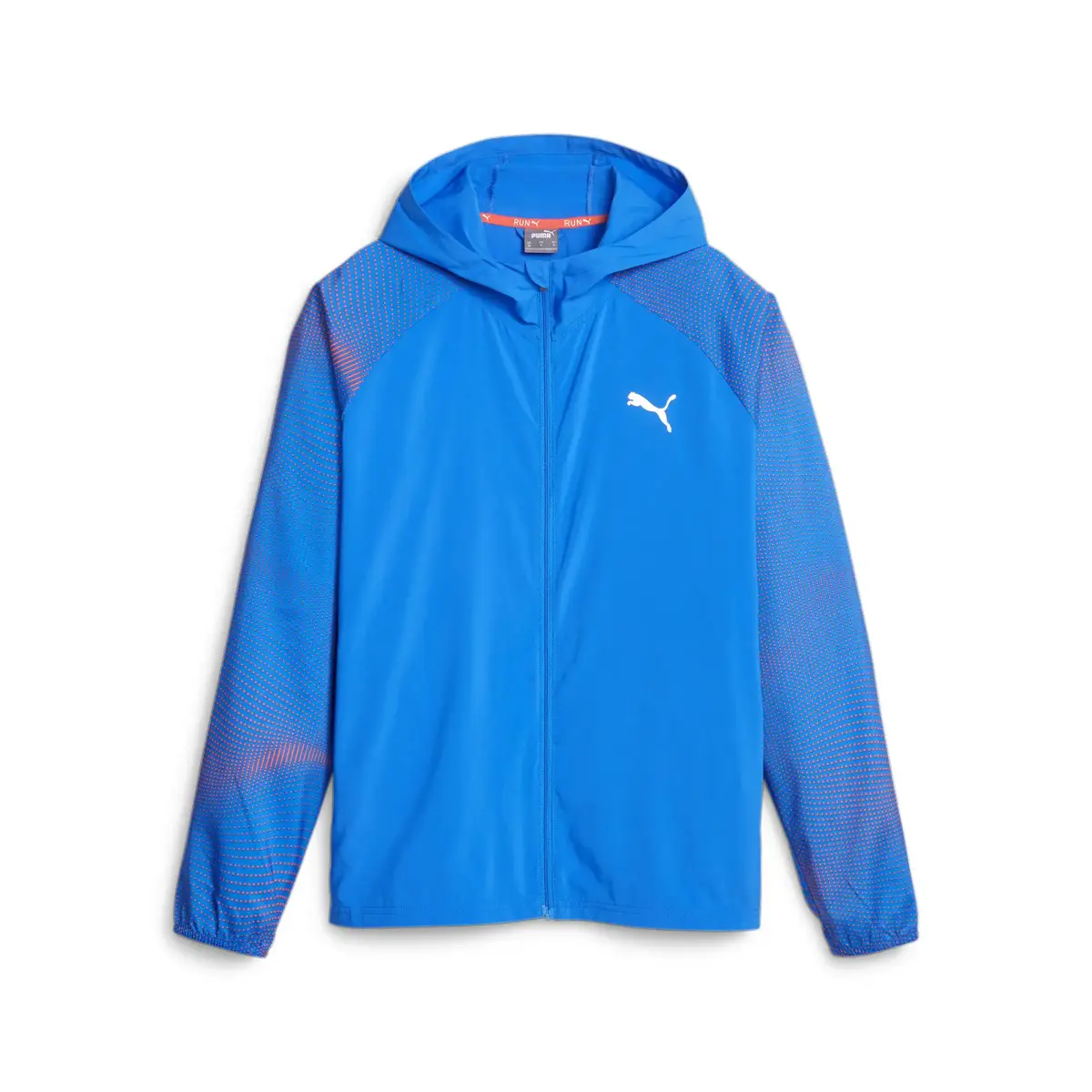 Puma RUN FAV AOP WOVEN JACKET Mavi Erkek Ceket