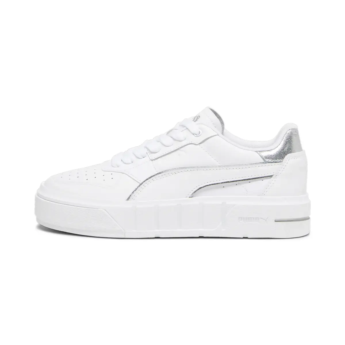 Puma Cali Court Metallic Wns Beyaz Kadın Günlük Spor Ayakkabı