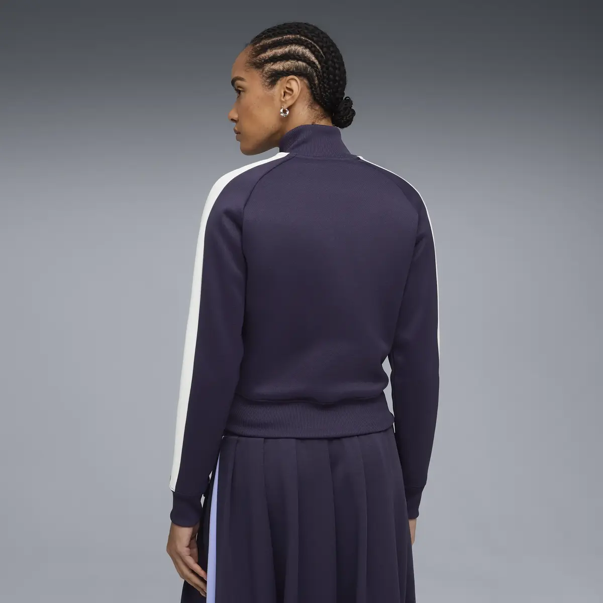 PUMA T7 Jacket Mor Kadın Ceket