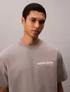 Calvin Klein SS 16S CALVIN KLEIN BAUHAUS GRAP Gri Erkek Tişört