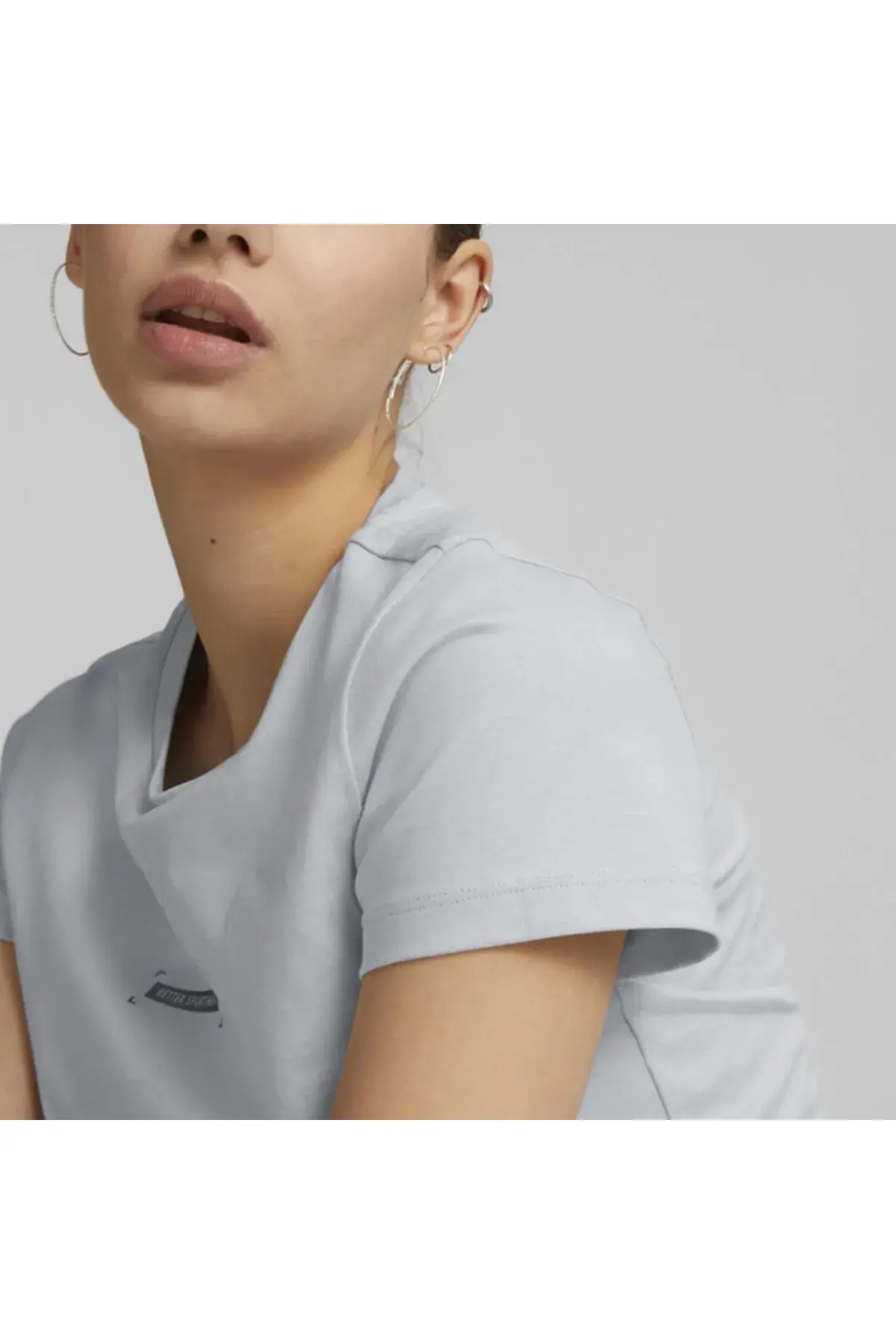 Puma Better Tee Platin Gri Kadın T-Shirt