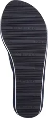 Tommy Hilfiger TH STRIPES WEDGE BEA, DW6 Siyah Kadın Terlik