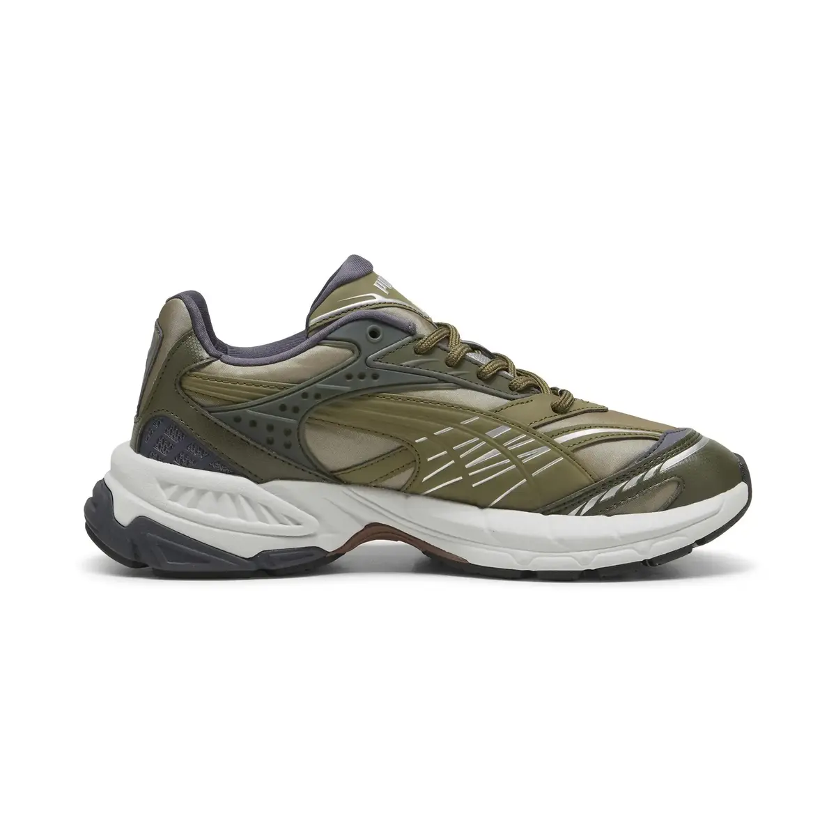 Puma Velophasis Metal Nylon Haki Erkek Günlük Spor Ayakkabı