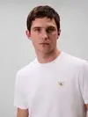 Calvin Klein SS BADGE 30S JERSEY CLASSIC TEE Beyaz Erkek Tişört Calvin Klein SS BADGE 30S JERSEY CLASSIC TEE Beyaz Erkek Tişört