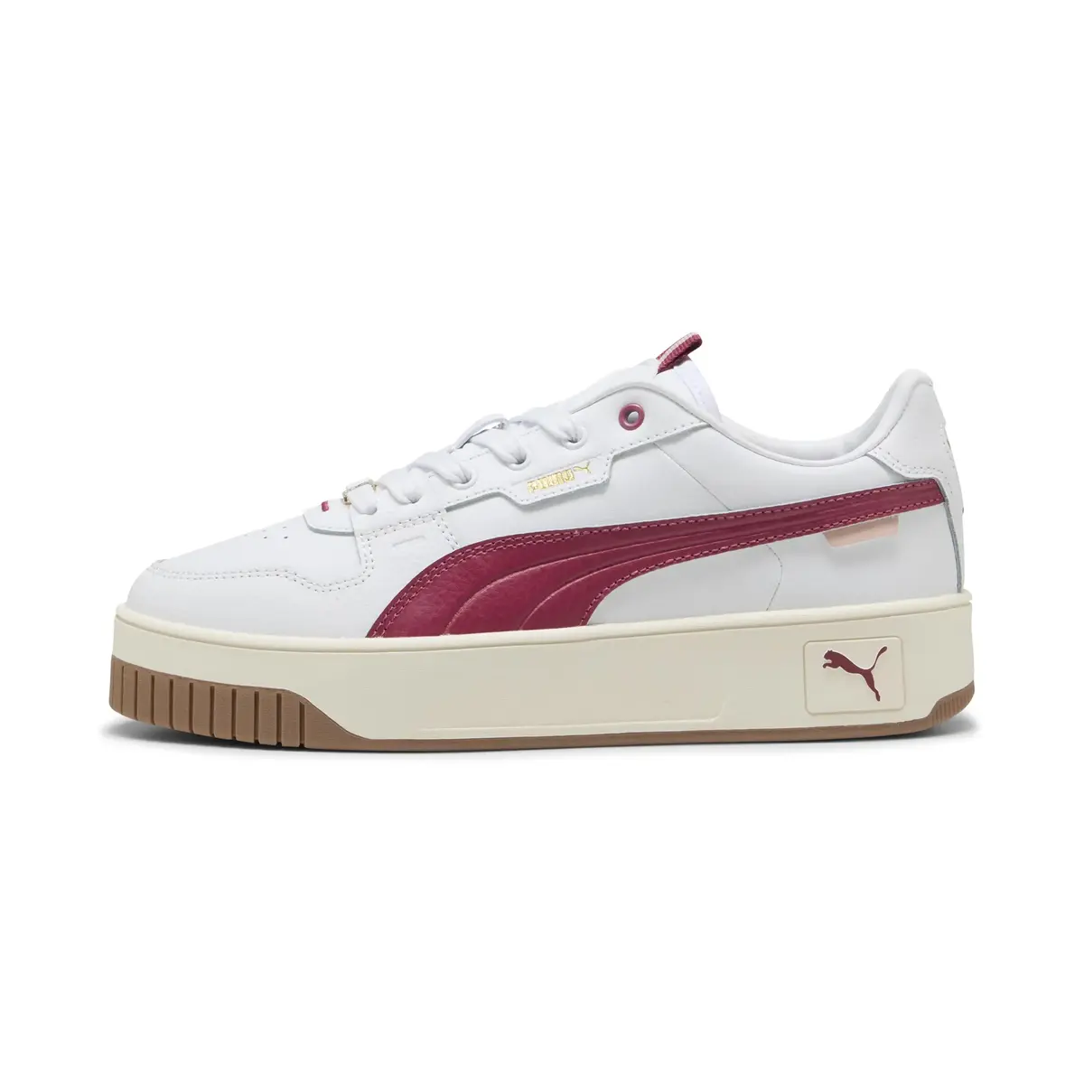 PUMA Carina Street Lux Beyaz Kadın Günlük Spor Ayakkabı