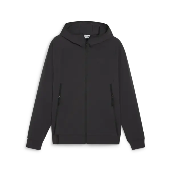 PUMATECH Track Jacket WV Siyah Erkek Fermuarlı Ceket