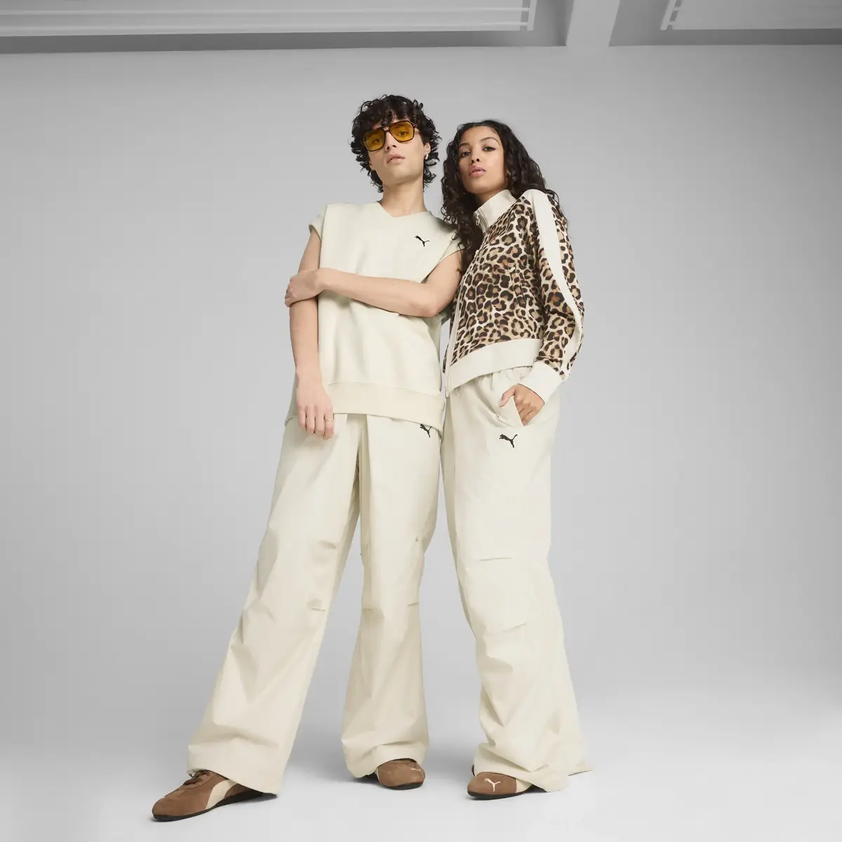 Puma FUTURE.PUMA.ARCHIVE Pants Krem Unisex Eşofman Alt