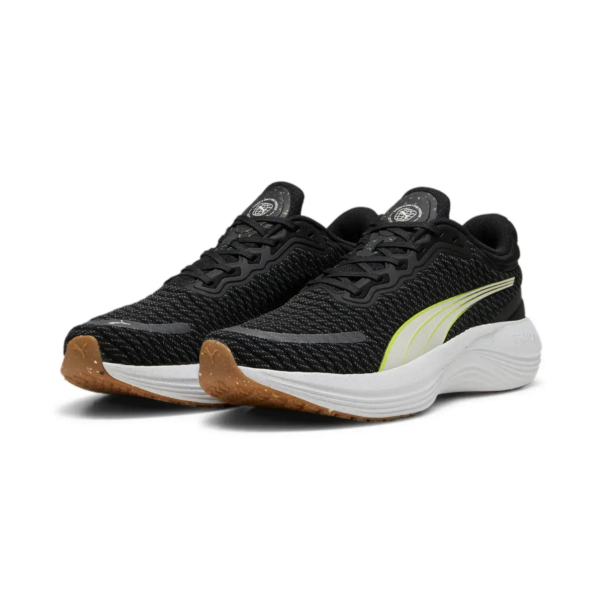 Puma Scend Pro Better Knit Siyah Erkek Yürüyüş ve Koşu Ayakkabısı