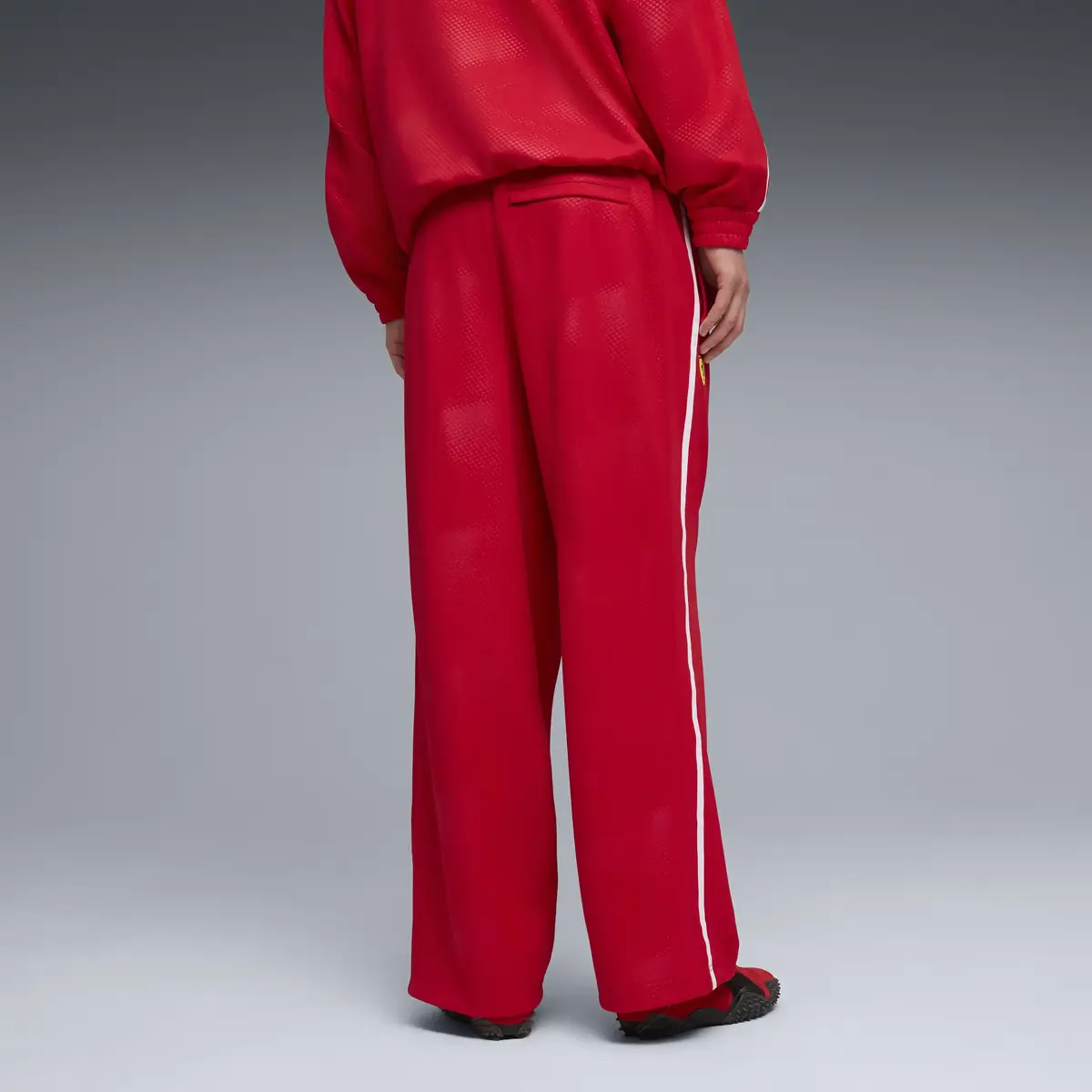 PUMA Ferrari T7 Oversized Pant Kırmızı Erkek Eşofman Altı