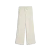 Puma HER Comfort High-Waist Pants Krem Kadın Eşofman Altı