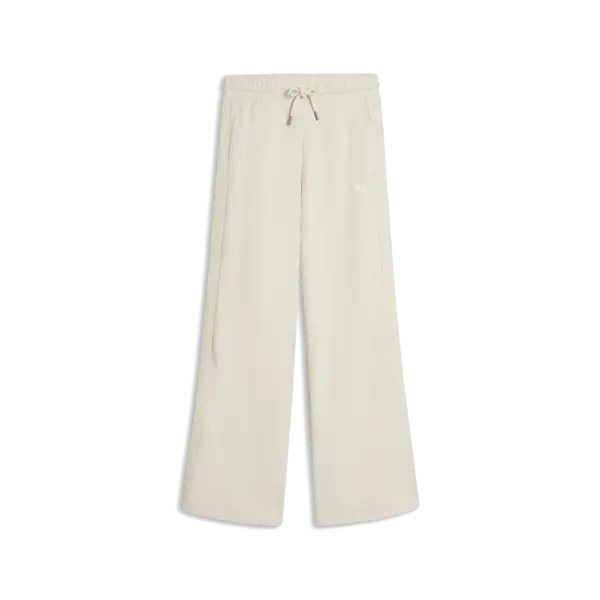 Puma HER Comfort High-Waist Pants Krem Kadın Eşofman Altı