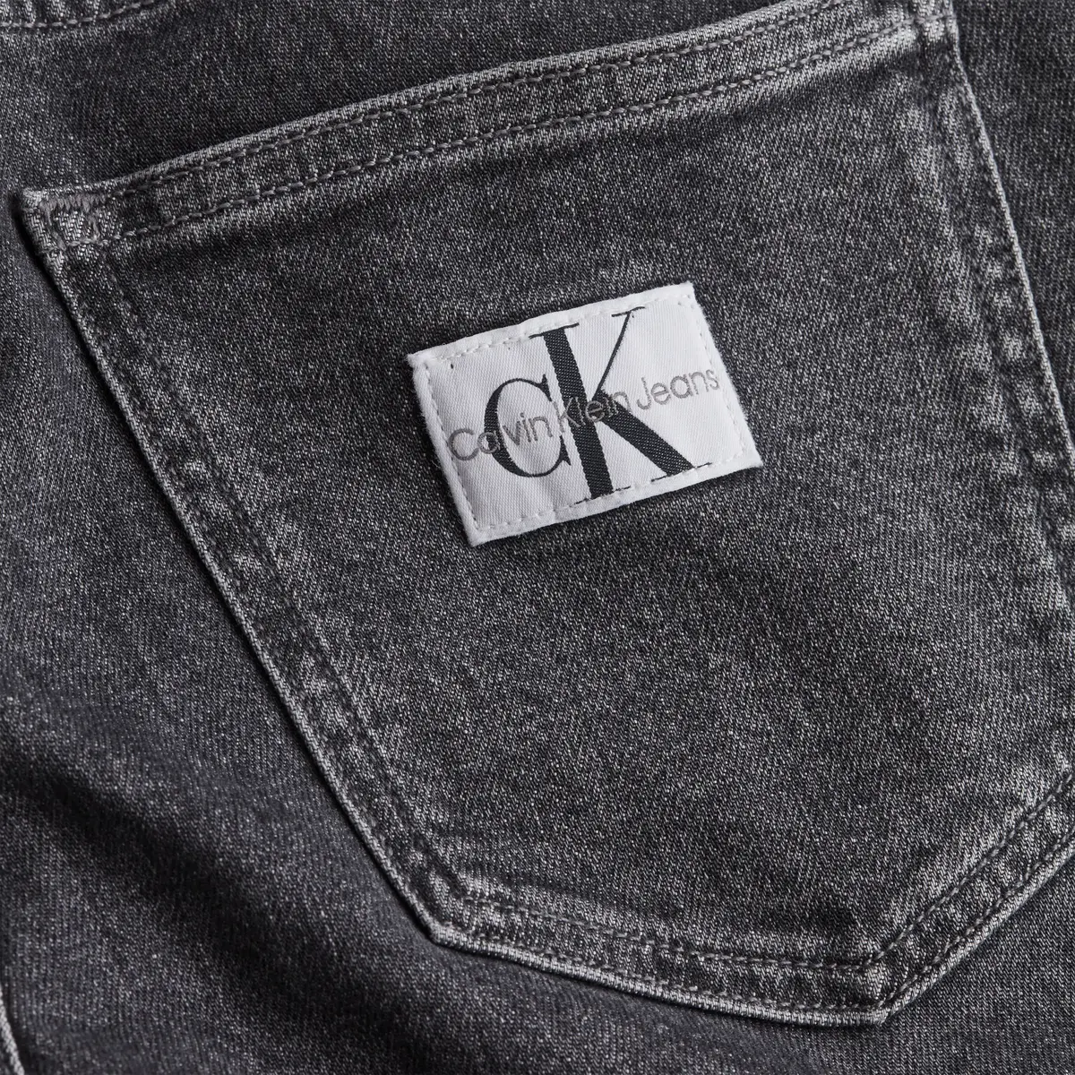 Calvin Klein MOM JEAN Kadın Antrasit Kot Pantolon