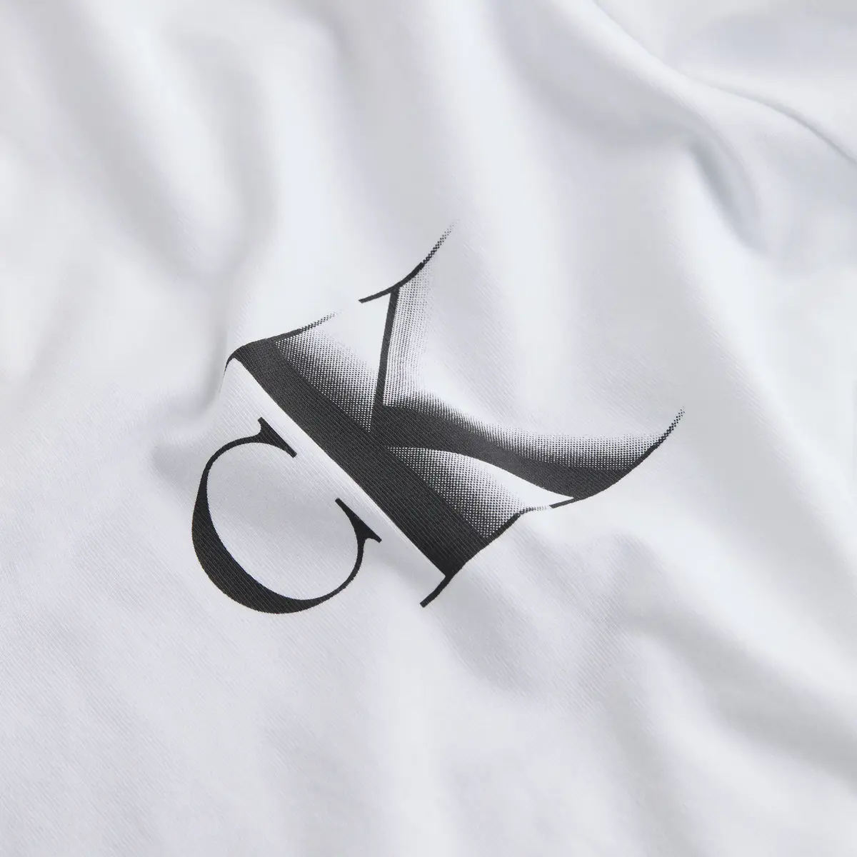 Calvin Klein Beyaz Erkek T-Shirt & Polo