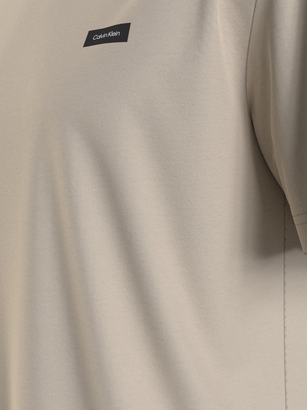 Calvin Klein COTTON COMFORT FIT T Erkek Krem T-Shirt