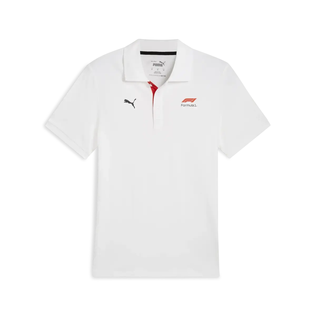 Puma F1 Polo Beyaz Erkek T-Shirt