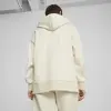 Puma CLASSICS Oversized Hoodie Kırık Beyaz Kadın Hoodie