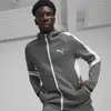 Puma EVOSTRIPE Full-Zip Hoodie DK Gri Erkek Sweatshirt