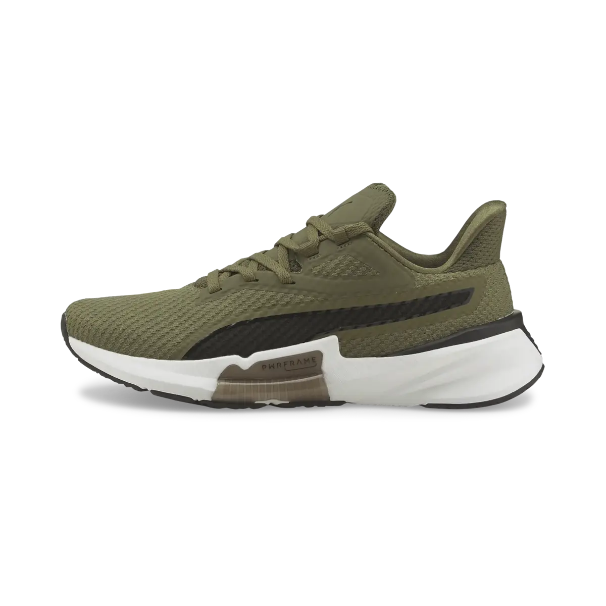 PUMA PWRFrame TR Haki Erkek Spor Ayakkabı