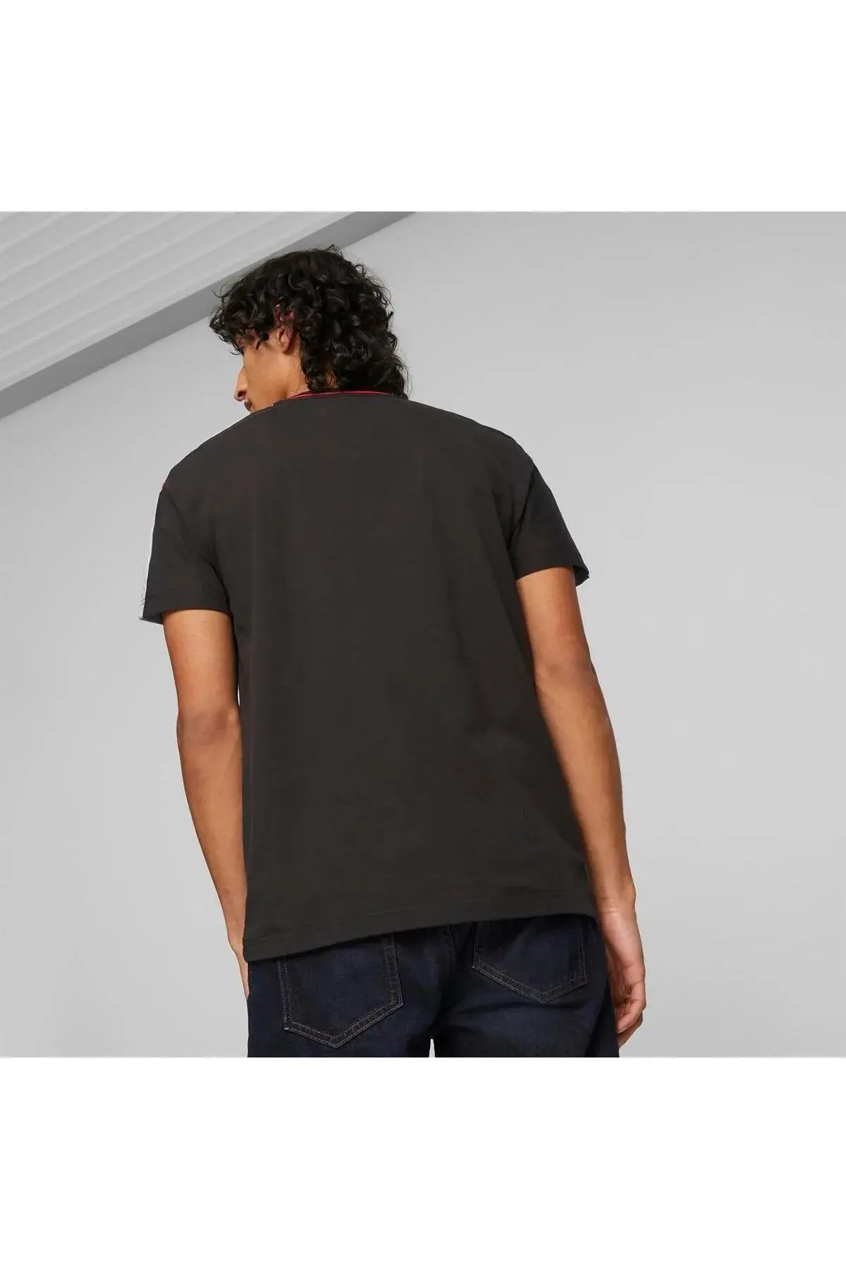 Puma Ferrari Race MT7 Tee Siyah Erkek T-Shirt