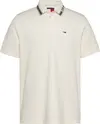 Tommy Hilfiger TJM TIPPED LOGO POLO, YBH Krem Erkek T-Shirt & Polo