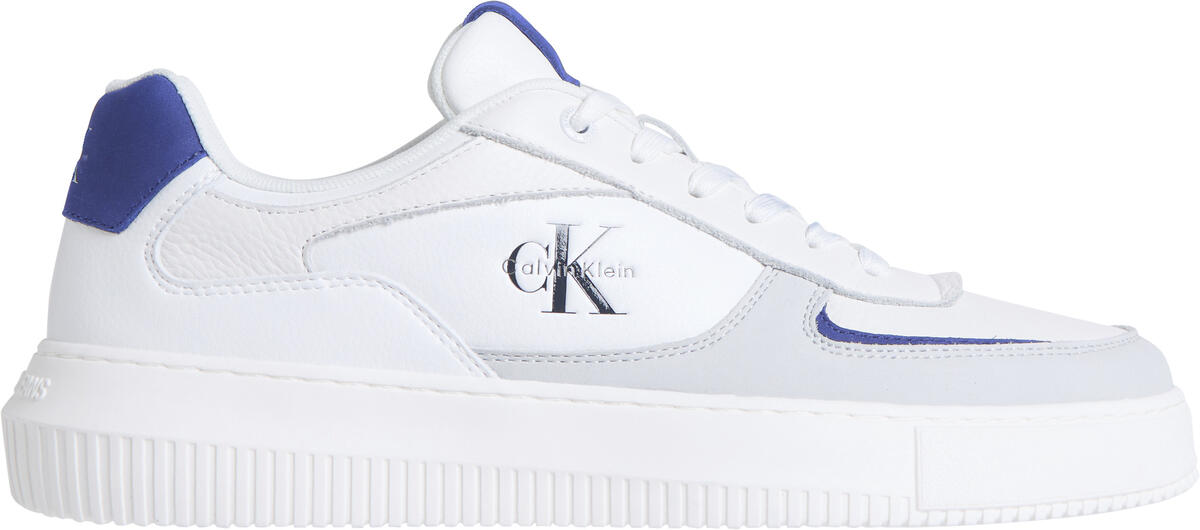 Calvin Klein CHUNKY CUPSOLE LOW LTH NU Beyaz Erkek Günlük Spor Ayakkabı Calvin Klein CHUNKY CUPSOLE LOW LTH NU Beyaz Erkek Günlük Spor Ayakkabı