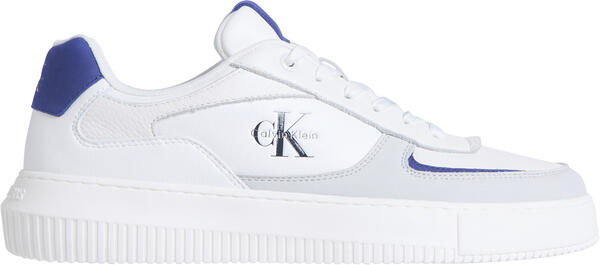 Calvin Klein CHUNKY CUPSOLE LOW LTH NU Beyaz Erkek Günlük Spor Ayakkabı