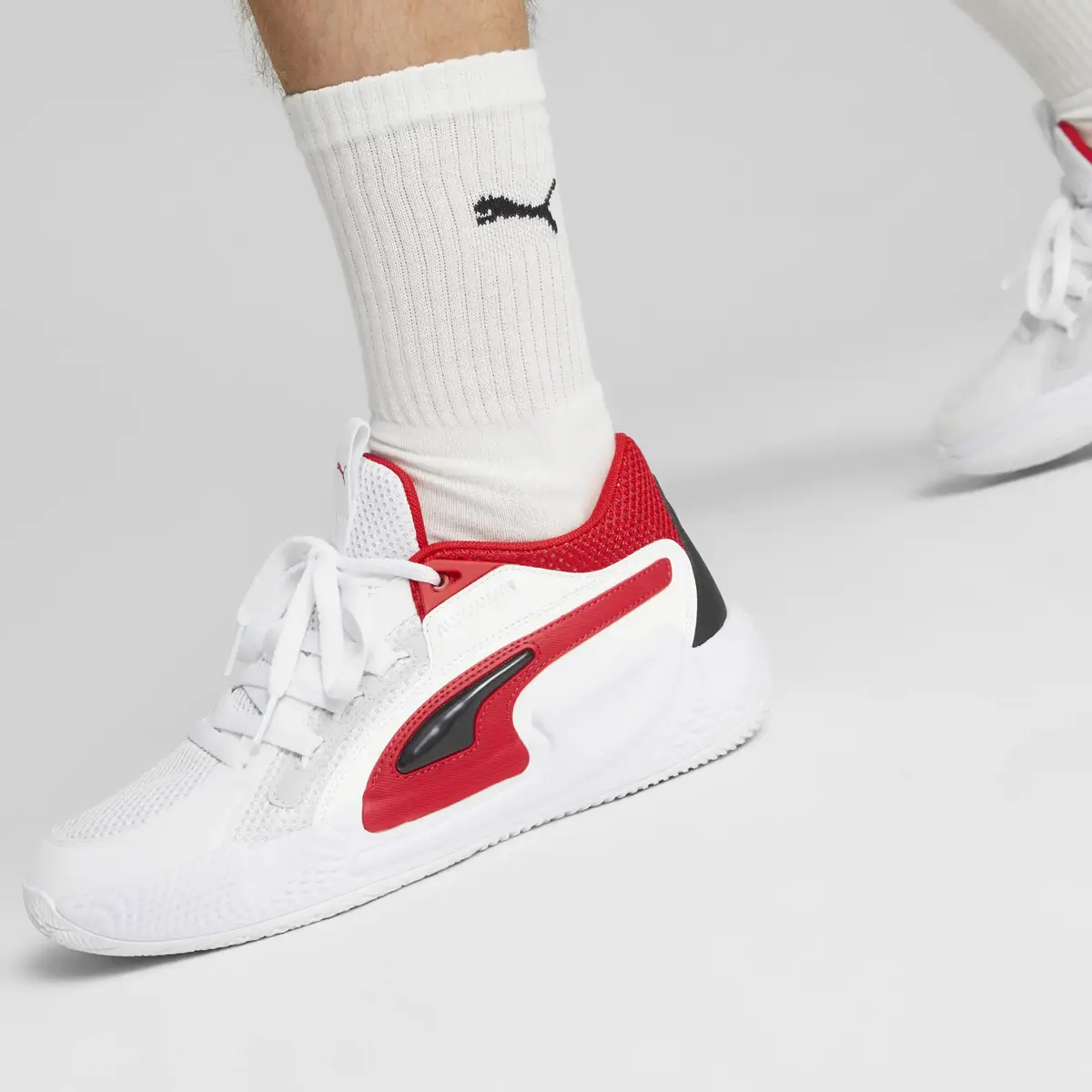 Puma Court Rider Chaos Team Beyaz Erkek Spor Ayakkabı & Sneaker