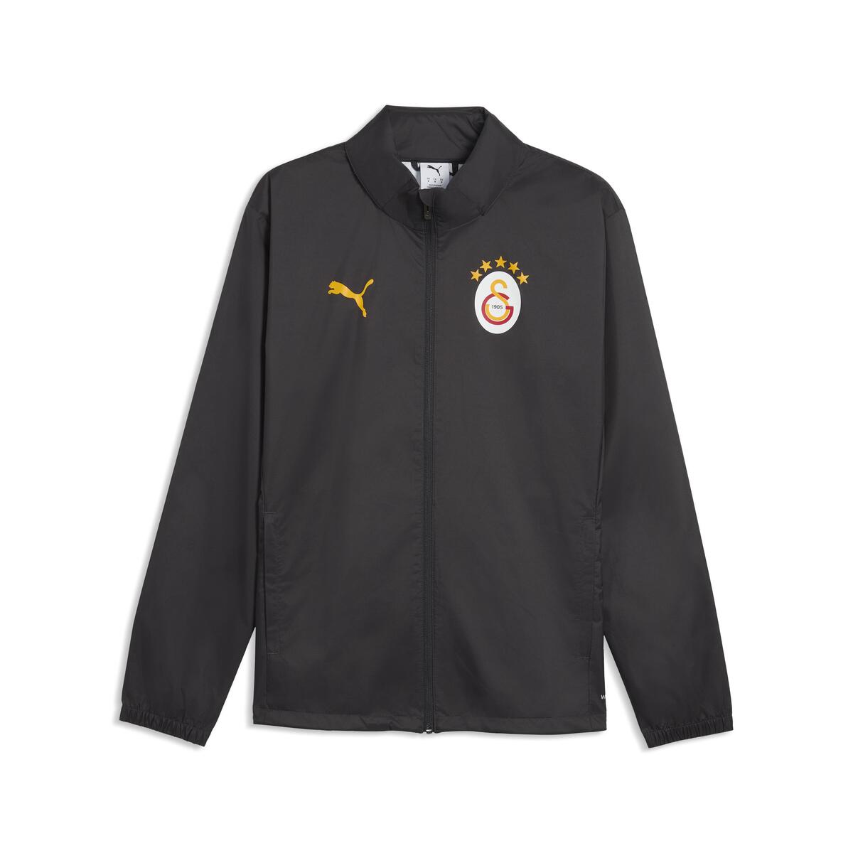 Puma GSK All-Weather Jacket Siyah Erkek Kapüşonlu Yağmurluk