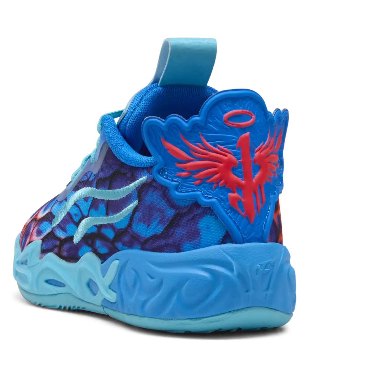 Puma MB.04 Lo Alien Skins JR Mavi Unisex Basketbol Ayakkabısı