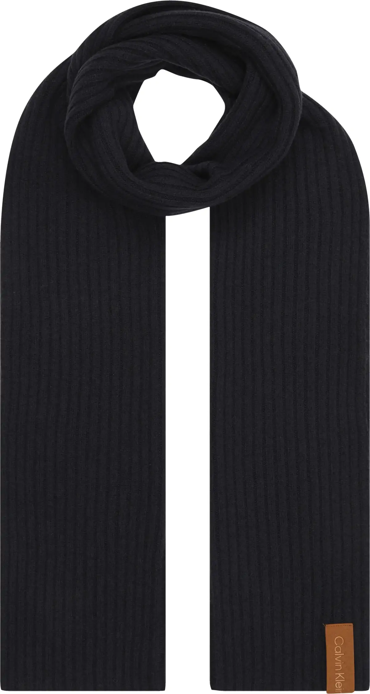 Calvin Klein CASHMERE SCARF 30X18 Erkek Siyah Atkı