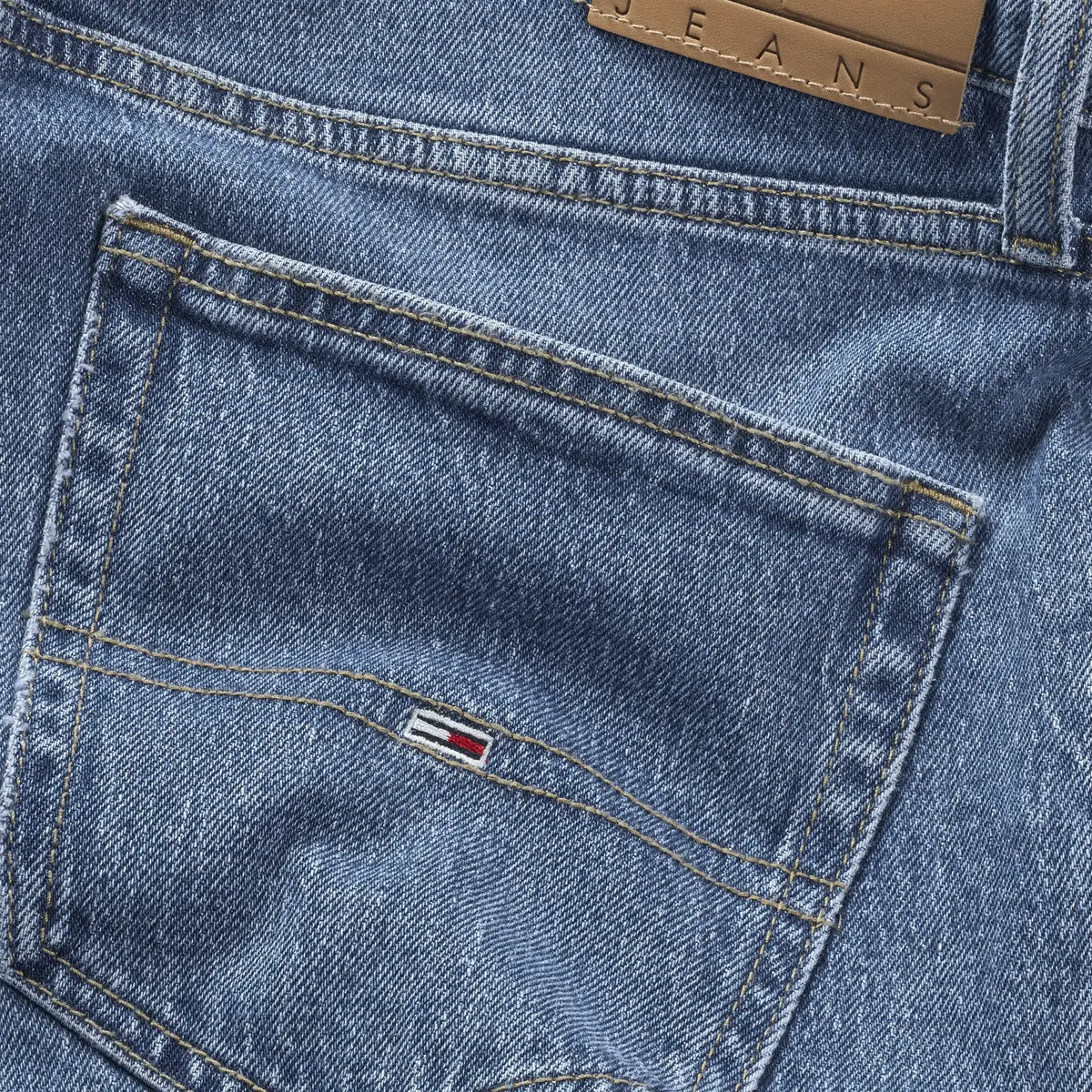 Tommy Hilfiger OTIS REGULAR STR CH0, 1A5 Mavi Erkek Jean Pantolon