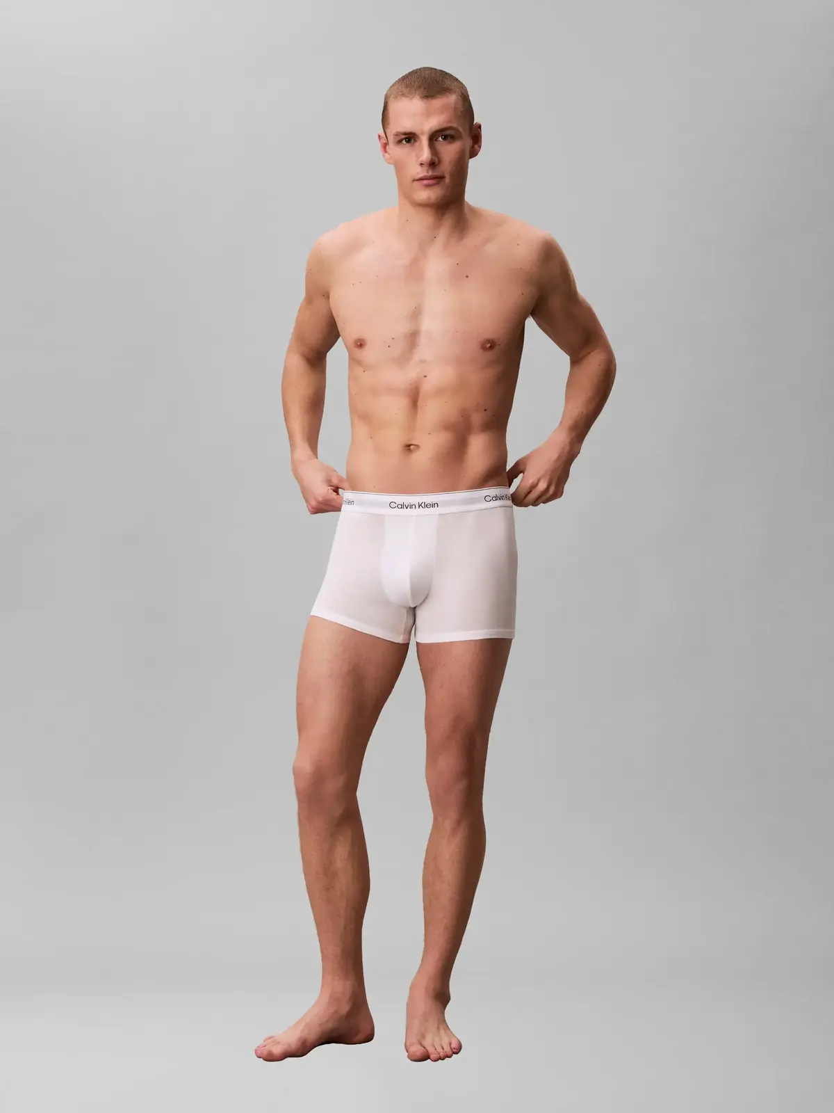 Calvin Klein TRUNK 3PK Beyaz 3lü Boxer Set
