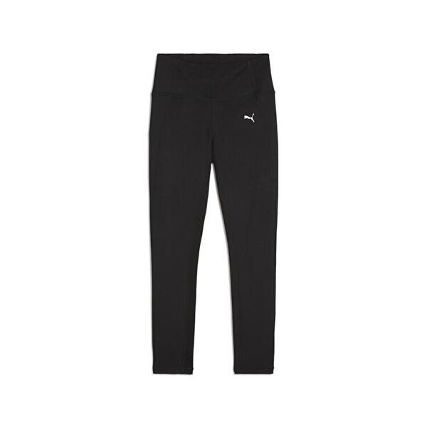 Puma RUN MICROFLEECE HW FL TIGHT Siyah Kadın Tayt