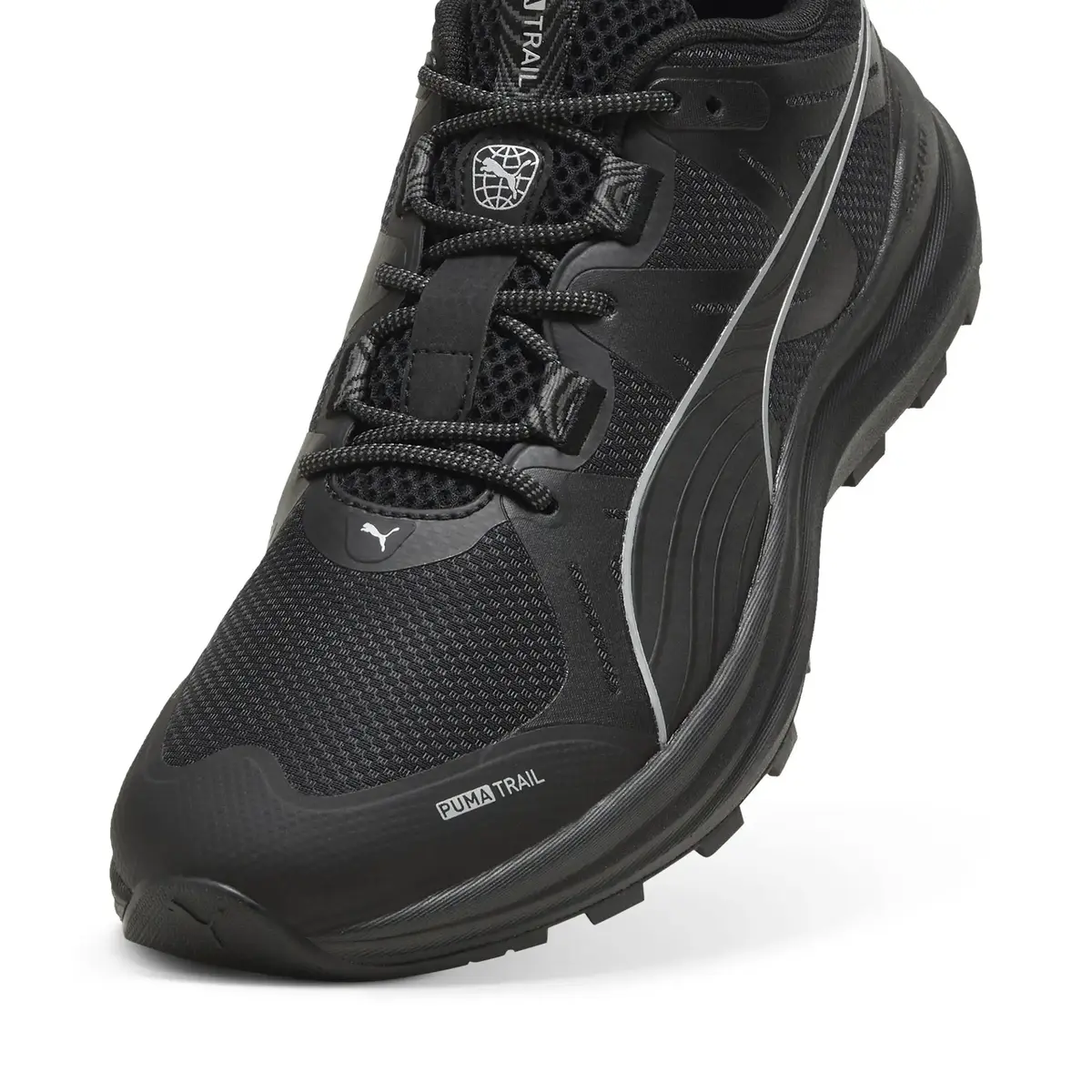 Puma Reflect Lite Trail Siyah Unisex Yürüyüş ve Koşu Ayakkabısı
