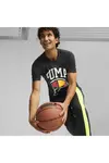 Puma Box Out Ss Tee 1 Siyah Erkek Basketbol Kolsuz T-Shirt
