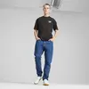 Puma DOWNTOWN Relaxed Graphic Tee Siyah Erkek Tişört