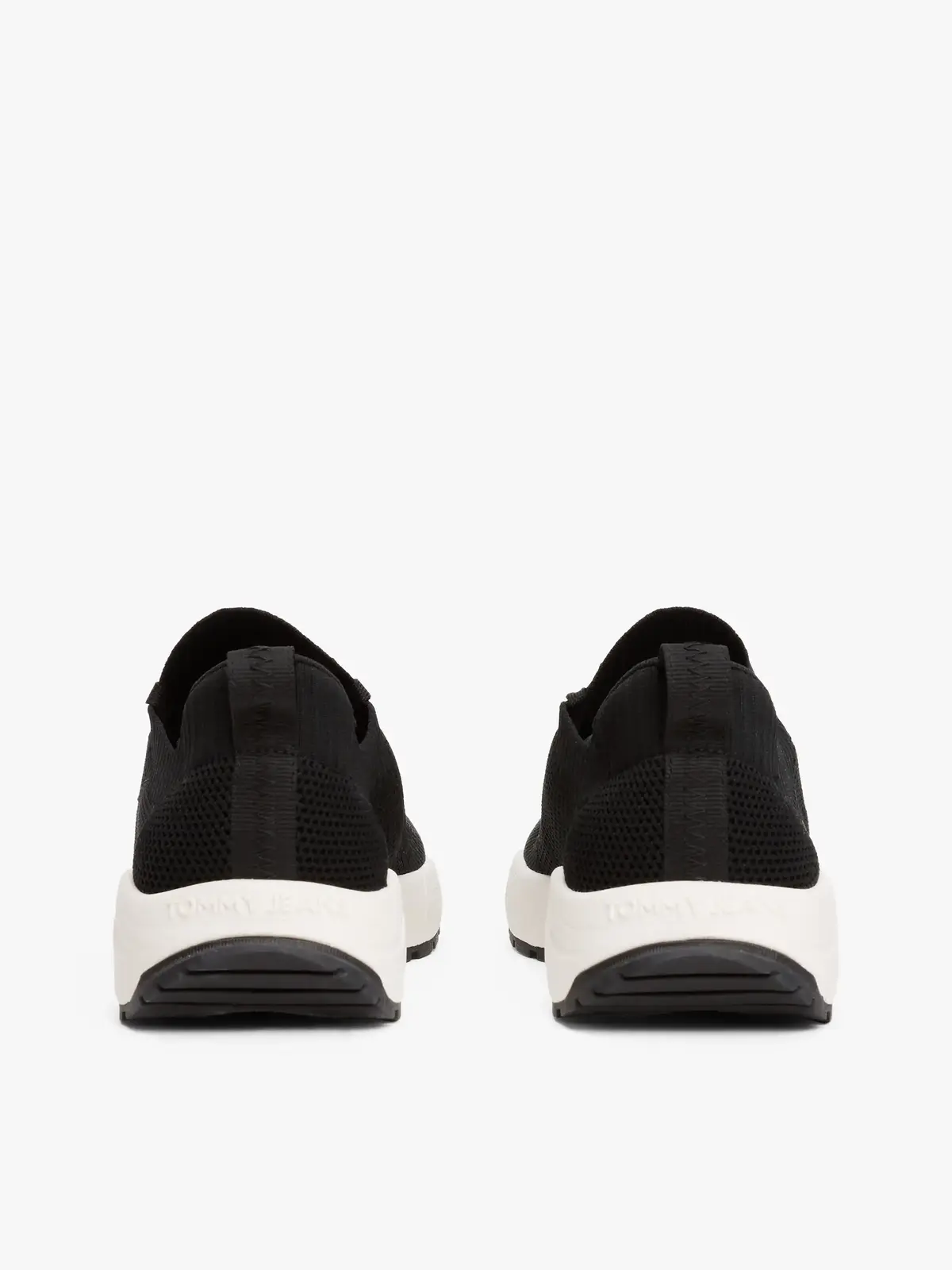 Tommy Hilfiger TJM RUNNER KNTITTED, BDS Siyah Erkek Spor Ayakkabı & Sneaker