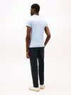 Tommy Hilfiger STRETCH SLIM FIT TEE Erkek Mavi T-Shirt