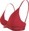 Calvin Klein UNLINED TRIANGLE Kadın Kırmızı Sütyen