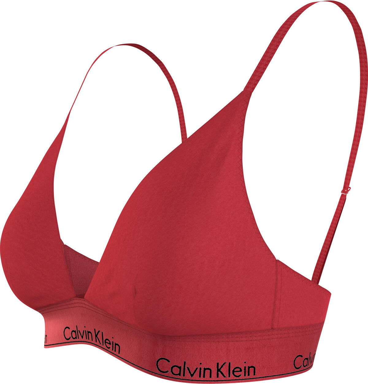Calvin Klein UNLINED TRIANGLE Kadın Kırmızı Sütyen