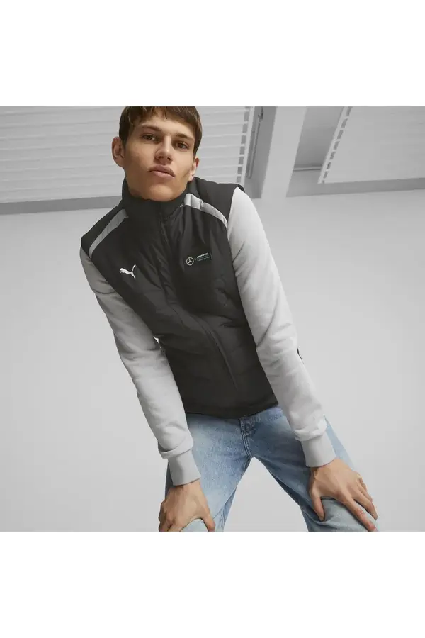Puma MAPF1 Padded Gilet Siyah Erkek Şişme Mont