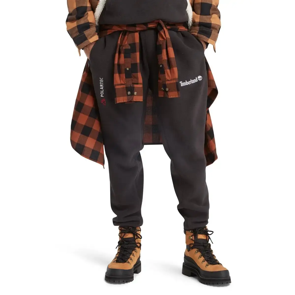 Timberland Pant with Polartec 200 Series Fleece Siyah Erkek Eşofman Altı