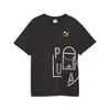 Puma CLASSICS FTR BALLER Logo Tee B Siyah Çocuk T-Shirt