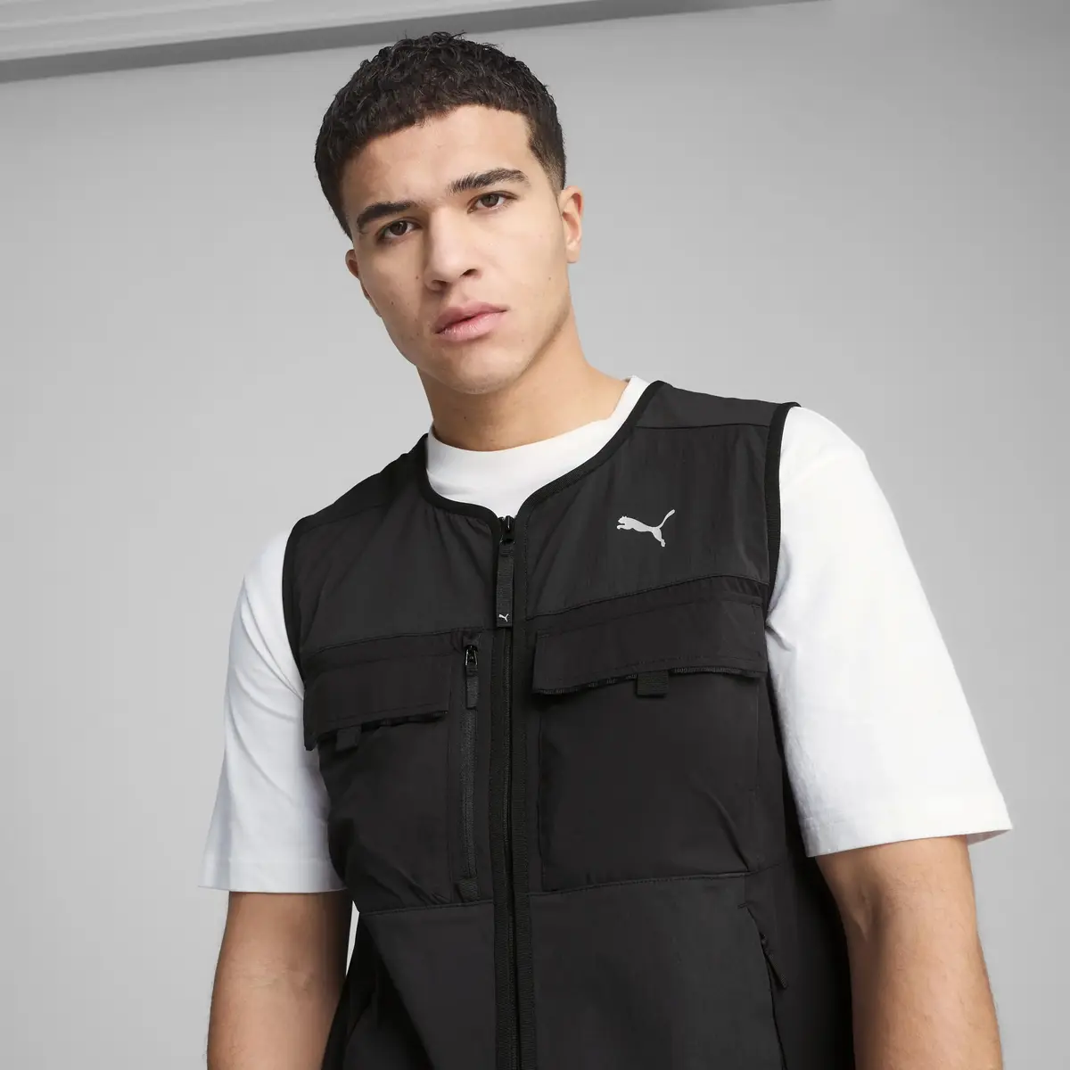 PUMATECH Cargo Vest Siyah Erkek Yelek