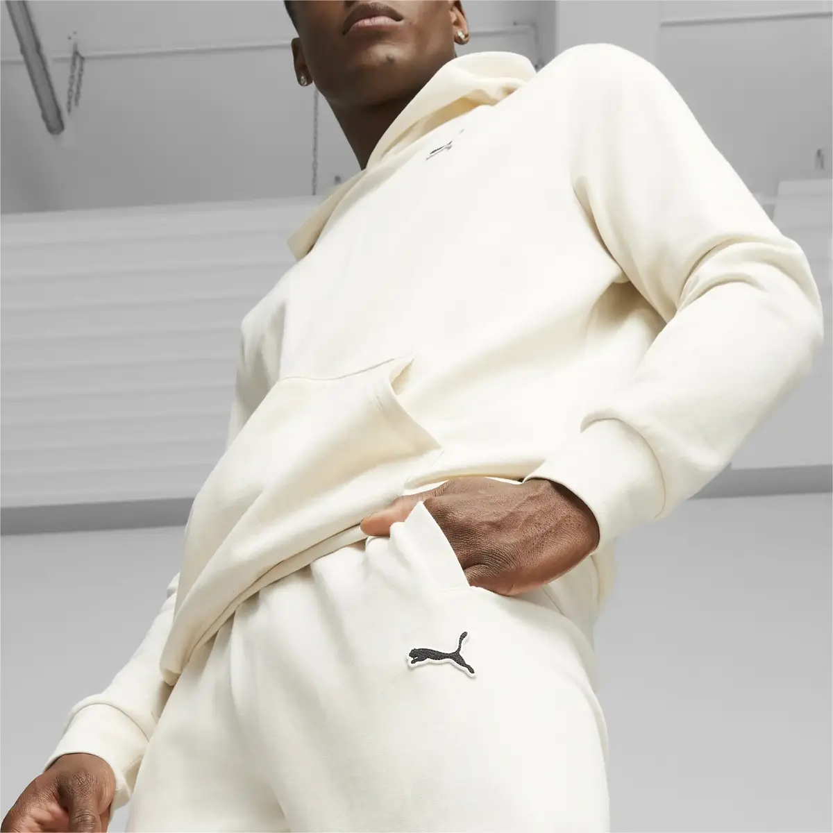 Puma BETTER ESSENTIALS Sweatpants TR cl Bej Erkek Eşofman Altı