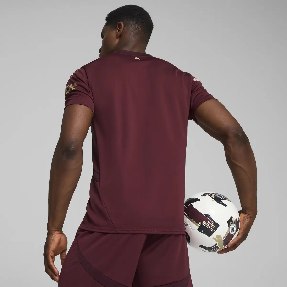 PUMA MCFC Third Jersey Replica Bordo Erkek Forma