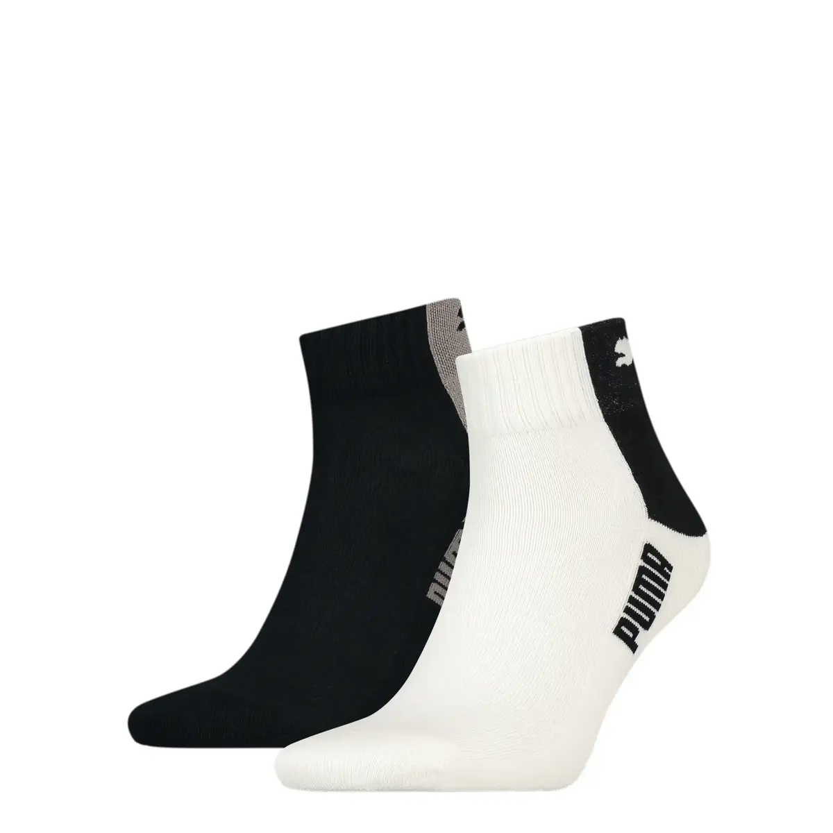 Puma PUMA MEN CAT BLOCK QUARTER 2P Siyah Erkek 2'li Çorap
