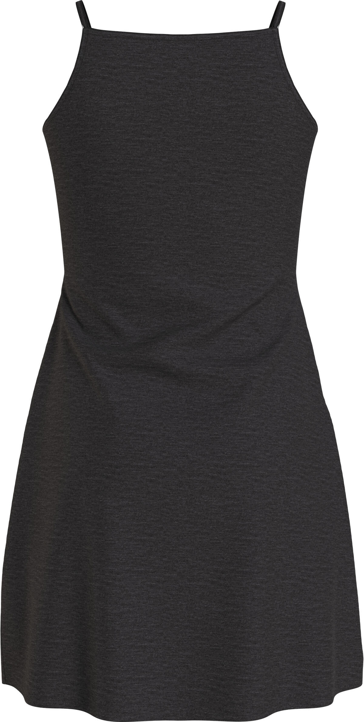 Calvin Klein STACK LOGO PUNTO STR Kadın Siyah Elbise