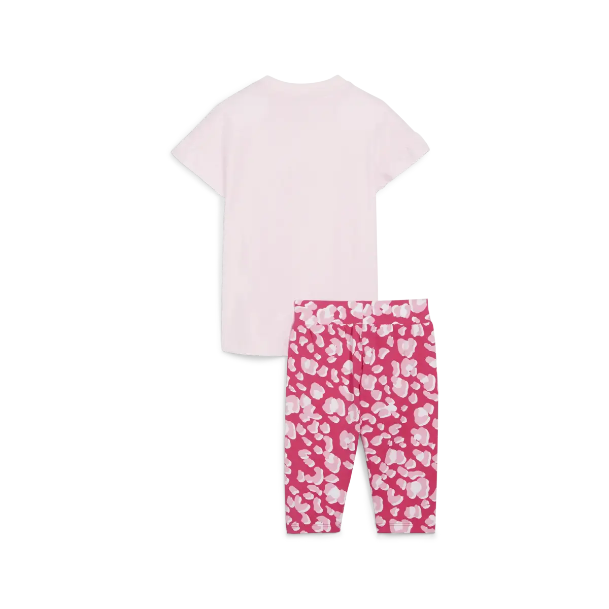 Puma MINICATS ANIMAL Legging Set Pembe Bebek Eşofman Takımı
