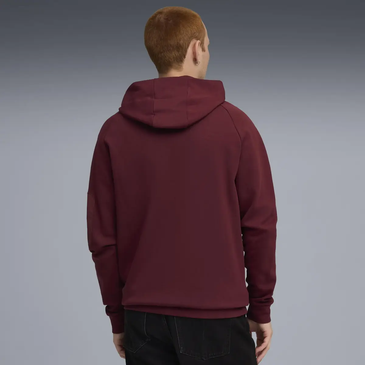 Puma PUMATECH FZ Hoodie Kırmızı Erkek Fermuarlı Üst